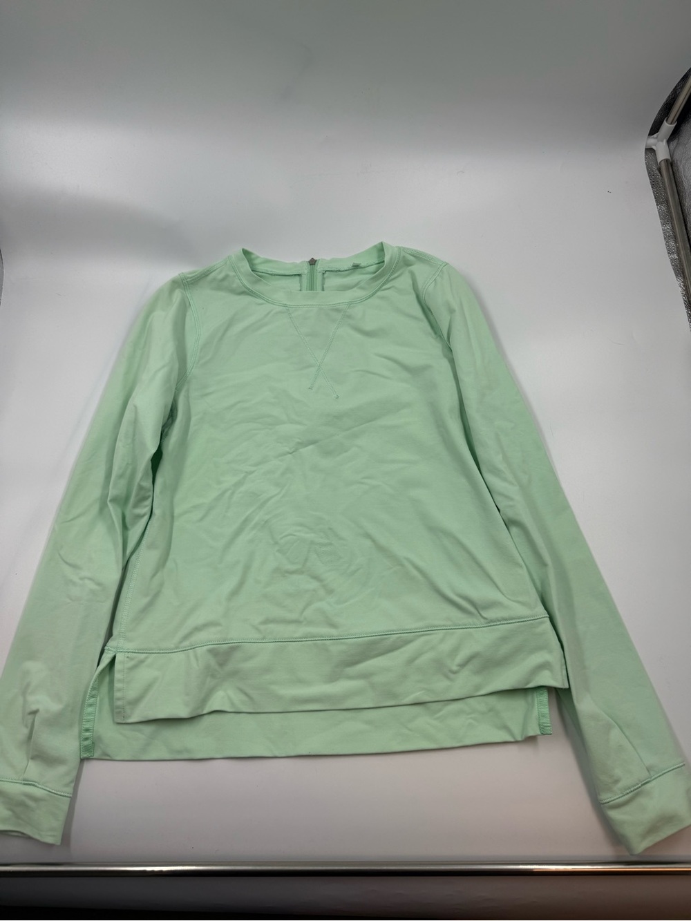 Lululemon Run Warm Up Crew Shirt Woman Size 4
